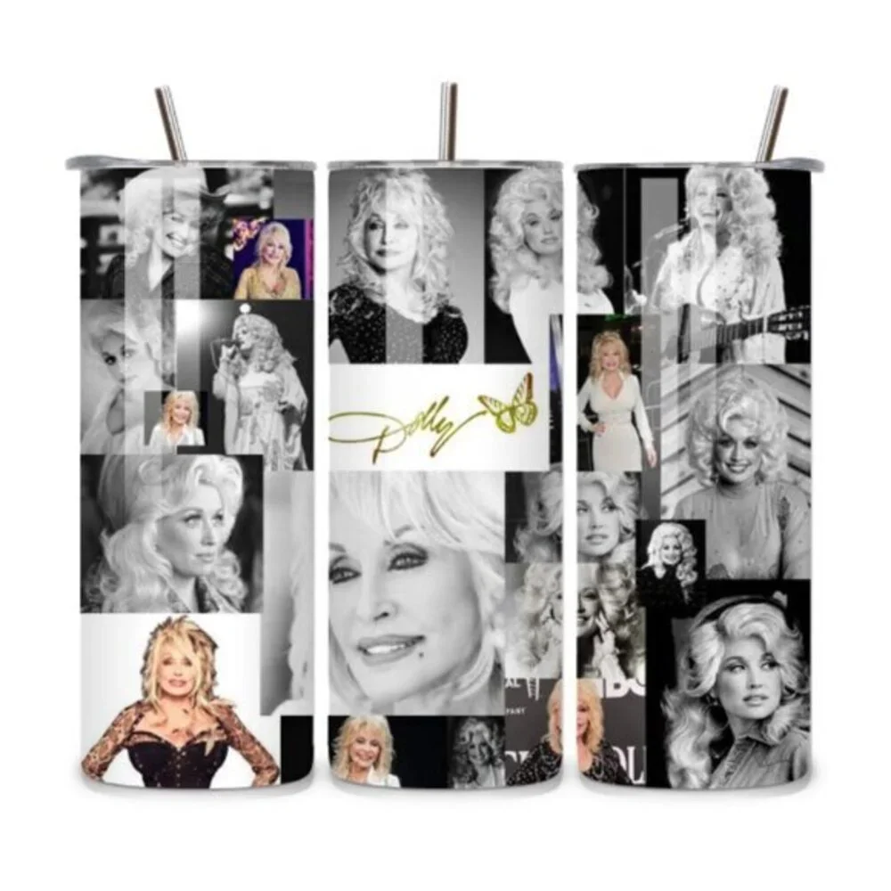 Dolly Parton 20oz Stainless Steel Tumbler
